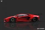 Lamborghini Aventador LP700-4 by Liberty Walk 2014 года